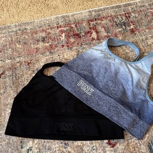 PINK Victoria's Secret Black Sports Bra bundle